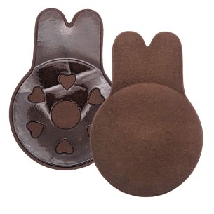 Lift & Stick Adhesive Stick On Bra Breast Lifts (Brown)