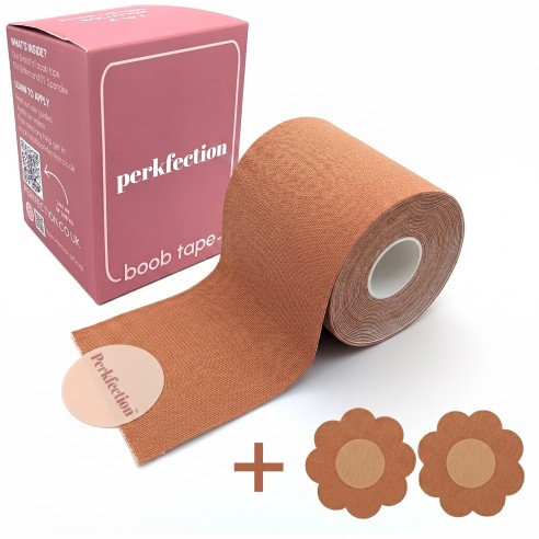 St Tropez Boob Tape for Medium & Tanned Skin Tones | Perkfection