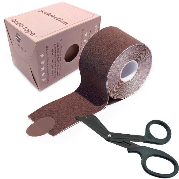 Premium Boob Tape (Ebony Brown)