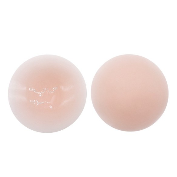 Premium Large Adhesive Silicone Nipple Covers (Pink)