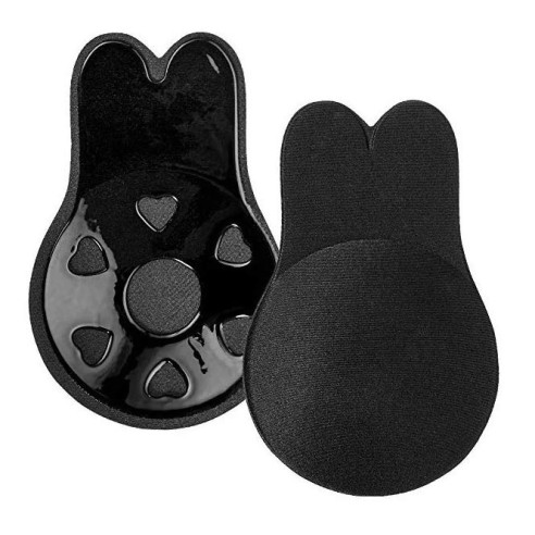 Lift & Stick Adhesive Stick On Bra Breast Lifts (Black)