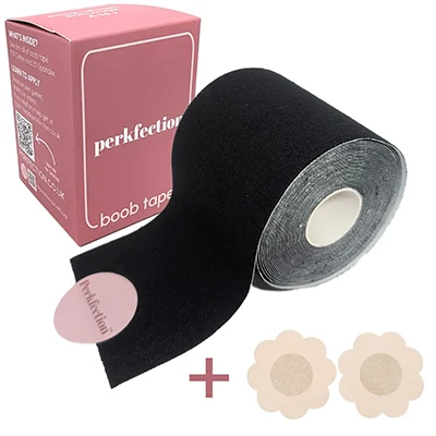 Perkfection Premium Boob Tape Kit in Black
